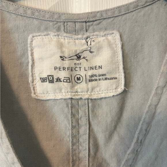 notPERFECTLINEN top - Picture 2 of 6